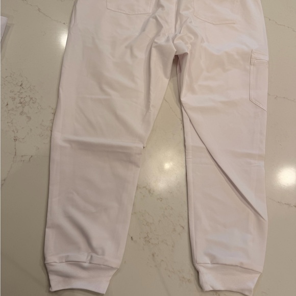 FIGS Scrub Set Womens Large White Technical Collection Medical Scrubs New W/tag - Picture 4 of 6